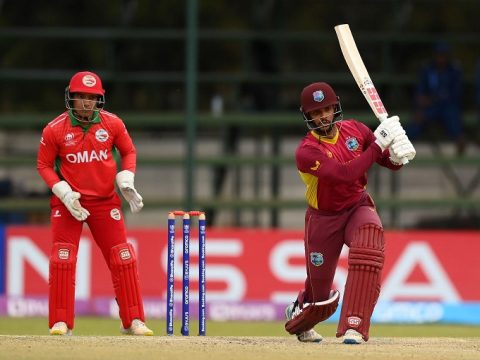 West Indies beats Oman by 7 wickets in the ‘Super Six’