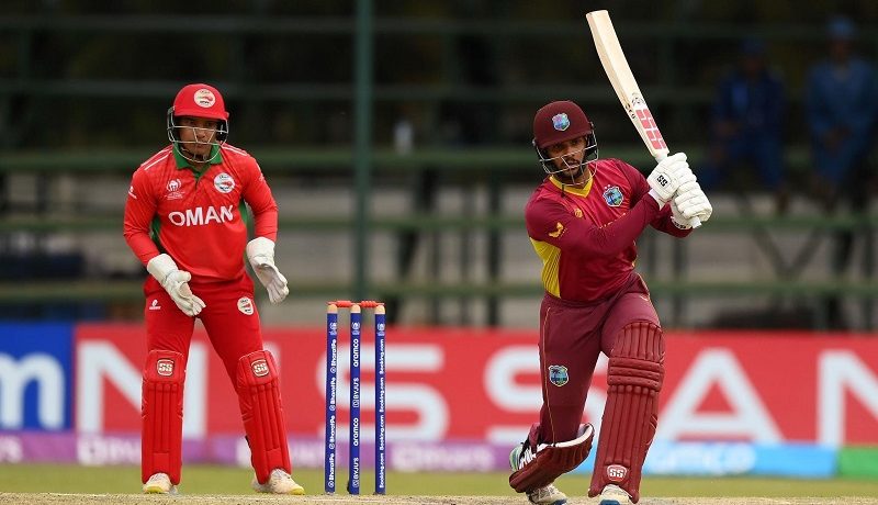 West Indies beats Oman by 7 wickets in the ‘Super Six’